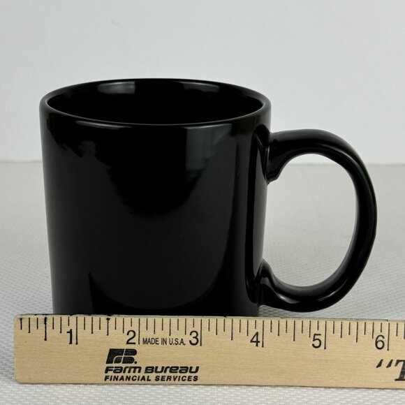 Halloween "Boo" Mug Black Ceramic Coffee Cup Halloween Decor Orange P&B - Picture 8 of 9